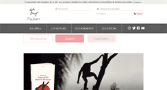 Desktop Screenshot of editionspaulsen.com